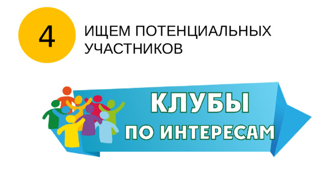 4 ИЩЕМ ПОТЕНЦИАЛЬНЫХ УЧАСТНИКОВ