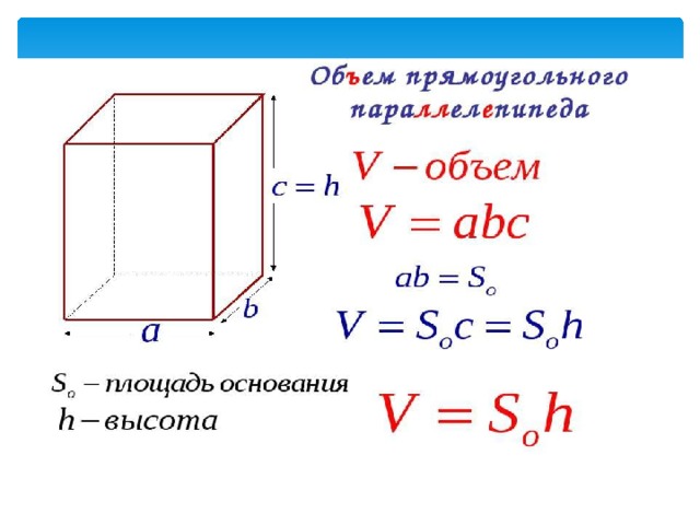 Площадь полной поверхности прямоугольного параллелепипеда 648. Периметр основания прямоугольного параллелепипеда формула. Площадь основания прямоугольного параллелепипеда. Площадь основания прямоугольника параллелепипеда. Объем и площадь поверхности прямоугольного параллелепипеда.