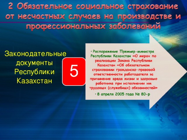 Законодательные документы Республики Казахстан
