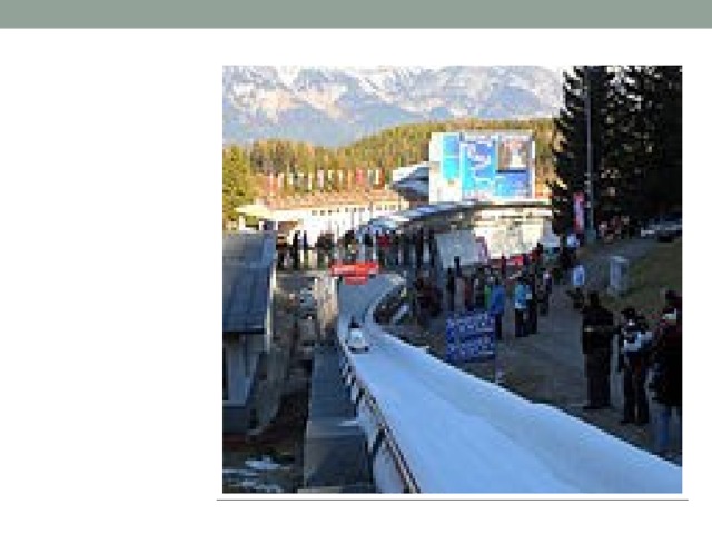 Бобслей - зимний олимпийский вид спорта, представляющий собой скоростной спуск с гор по специально оборудованным ледовым трассам на управляемых санях — бобах.