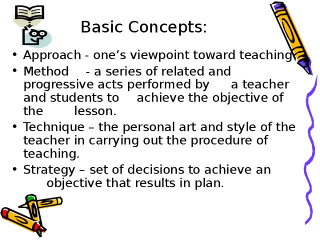Basic Concepts: