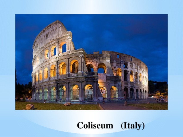 Coliseum (Italy)