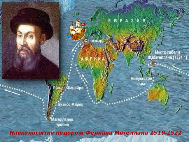 Навколосвітня подорож Фернана Могеллана 1519-1522