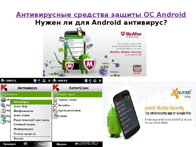 Антивирусные средства защиты ОС Android Нужен ли для Android антивирус?