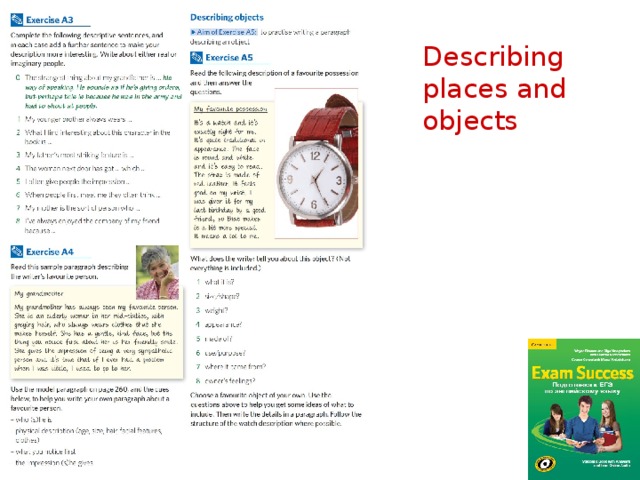 Describing places and objects