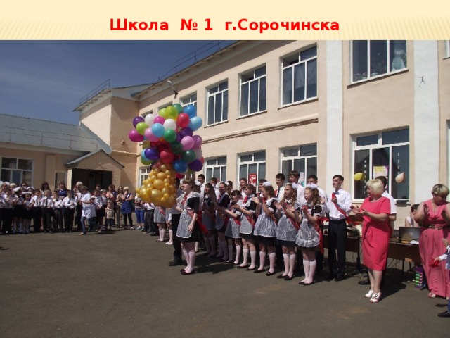 Школа № 1 г.Сорочинска