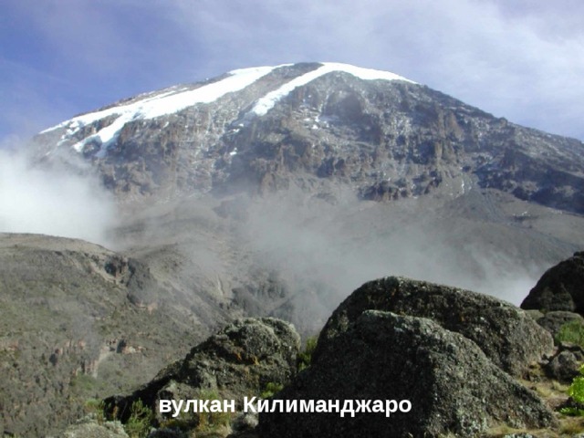 вулкан Килиманджаро