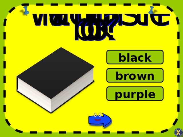 black brown purple