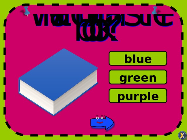 blue green purple