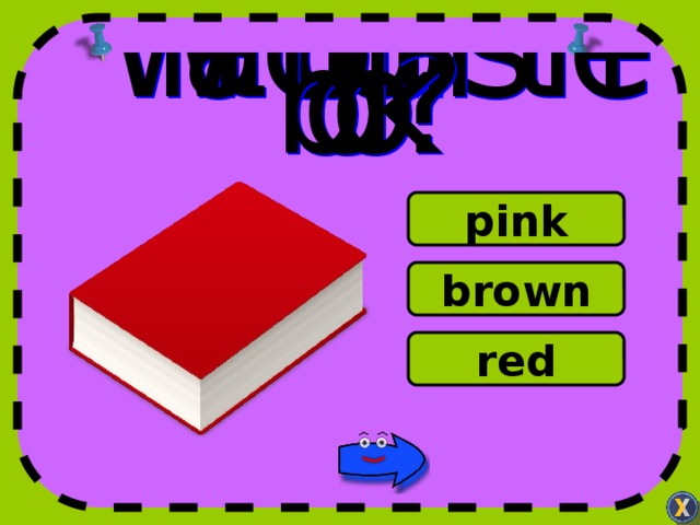 pink brown red