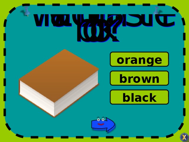 orange brown black