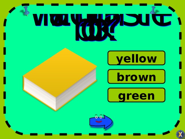 yellow brown green