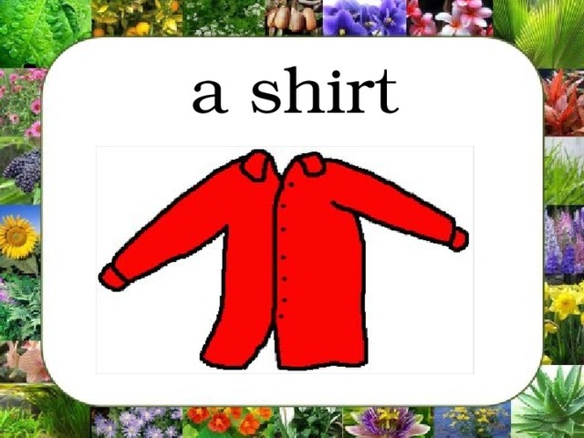 a shirt