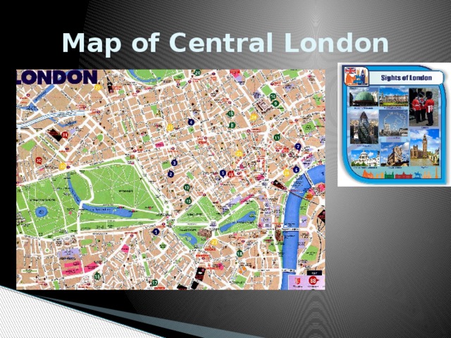 Map of Central London