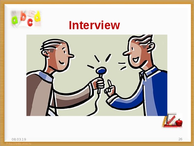 Interview 08.03.19