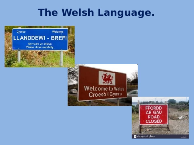 The Welsh Language.
